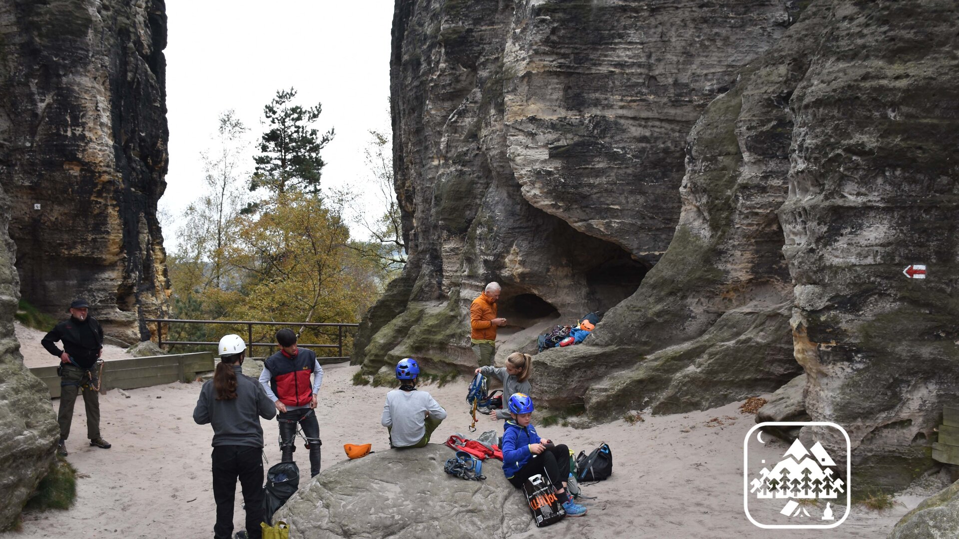 Klettern im Elbsandsteingebirge | © erfurt-alpin Klettern im Elbsandsteingebirge | © erfurt-alpin